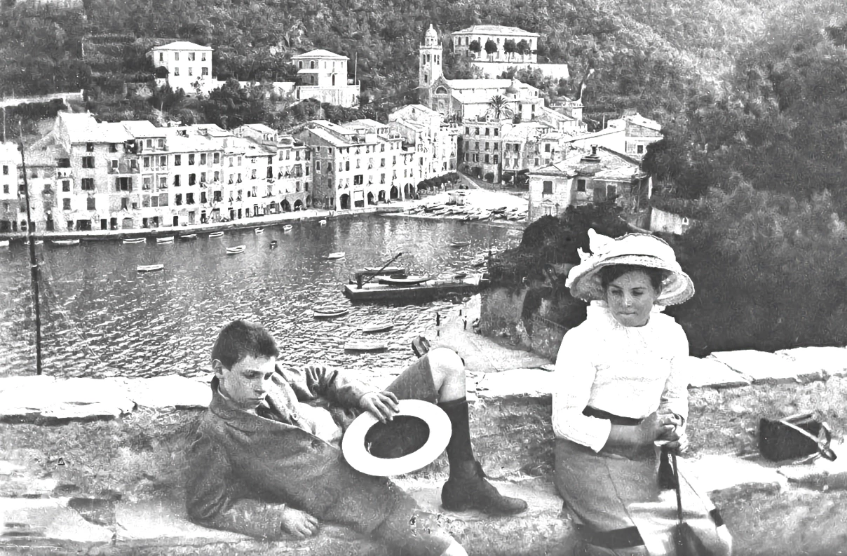 Softly lit hotel lobby background